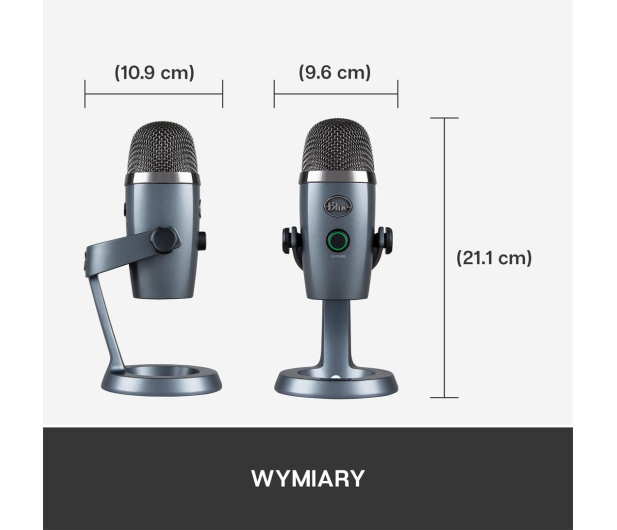 Blue Microphones Yeti Nano Shadow Grey 988-000205 - 652721 - zdjęcie 15